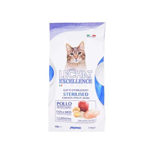 Lechat - Κροκέτες Excellence 1,5Kg Αποστειρωμένο Κοτόπουλο, 180 τεμάχια (παλέτα)