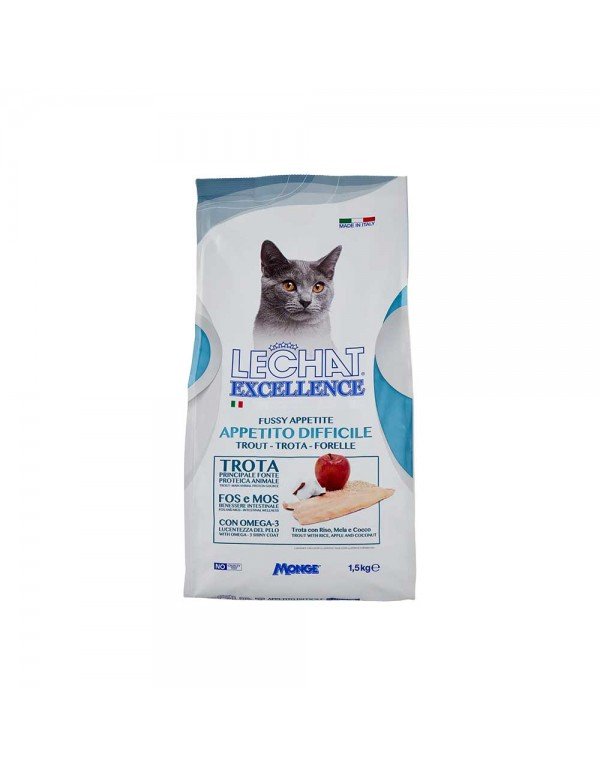 Lechat - Κροκέτες Excellence 1,5Kg Πέστροφα, 180 τεμάχια (παλέτα)