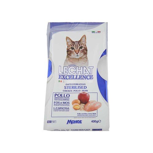 Lechat - Κροκέτες Excellence 400γρ Αποστειρωμένο Κοτόπουλο, 640 τεμάχια (παλέτα)