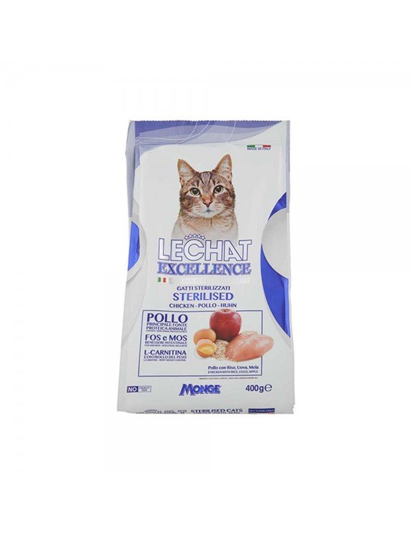 Lechat - Κροκέτες Excellence 400γρ Αποστειρωμένο Κοτόπουλο, 640 τεμάχια (παλέτα)