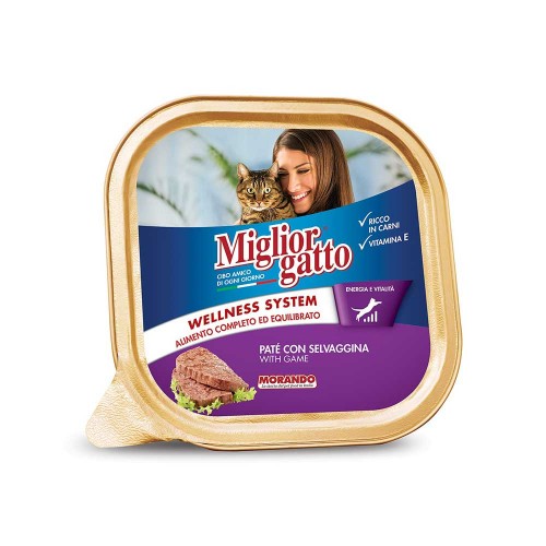 Morando - Migliorgatto Tray 100gr Παιχνίδι, 3840τμχ (παλέτα)