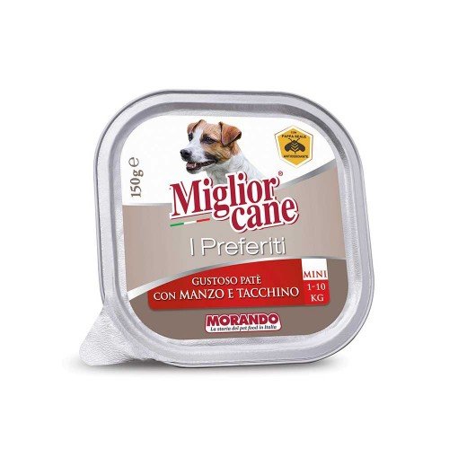 Morando - Patè Migliorcane 150gr Μοσχαρίσιο & Γαλοπούλα, 2640τμχ (παλέτα)