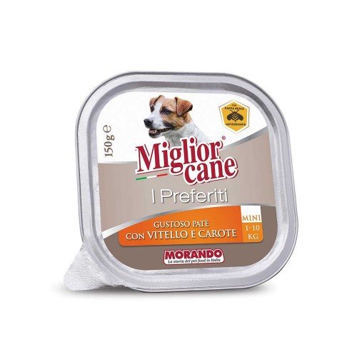 Morando - Patè Migliorcane 150gr Μοσχαρίσιο & Καρότα, 2640τμχ (παλέτα)