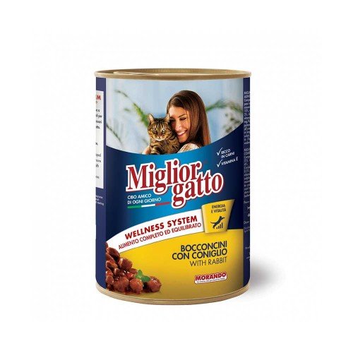 Morando - Migliorgatto Bites 405gr Κουνέλι, 1296τμχ (παλέτα) Morando - Migliorgatto Bites 405gr Κουνέλι, 1296τμχ (παλέτα)