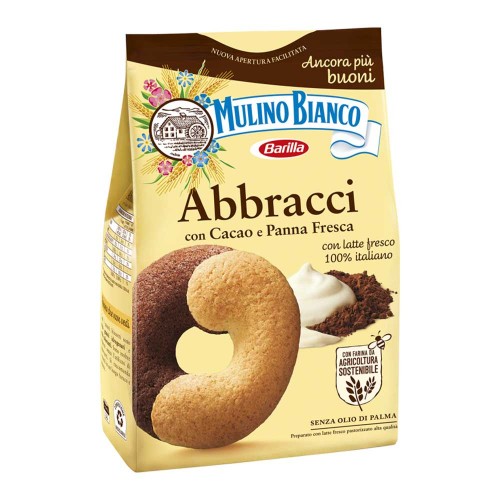 Mulino Bianco - Μπισκότα 350gr Abbracci, 1152 τμχ (παλέτα)