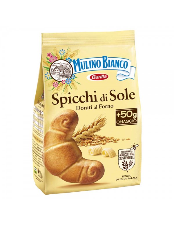 Mulino Bianco - Μπισκότα 400gr Spicchi di Sole, 576 τμχ (παλέτα)