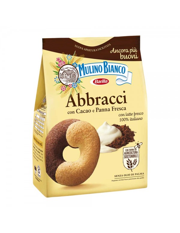 Mulino Bianco - Μπισκότα 700gr Abbracci, 576 τμχ (παλέτα)