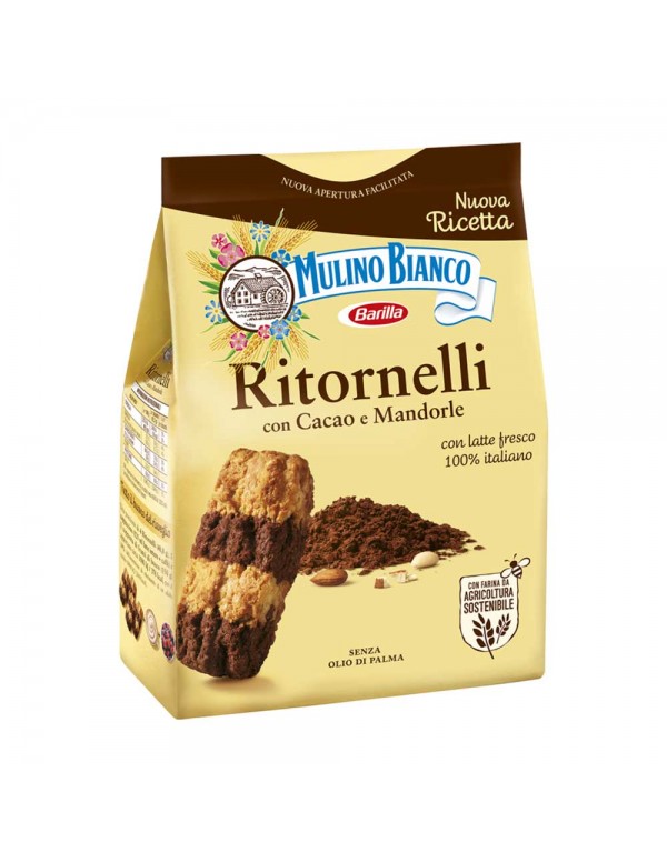 Mulino Bianco - Μπισκότα 700gr Ritornelli, 288 τμχ (παλέτα)