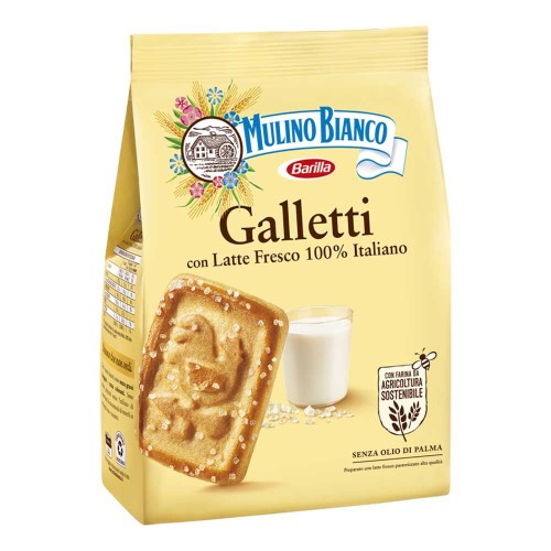 Mulino Bianco - Μπισκότα 800gr Galletti, 240τμχ (παλέτα)