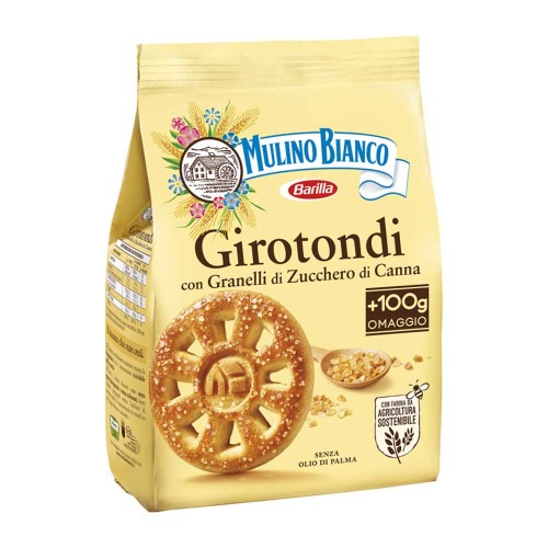 Mulino Bianco - Μπισκότα 800gr Girotondi, 480 τμχ (παλέτα)
