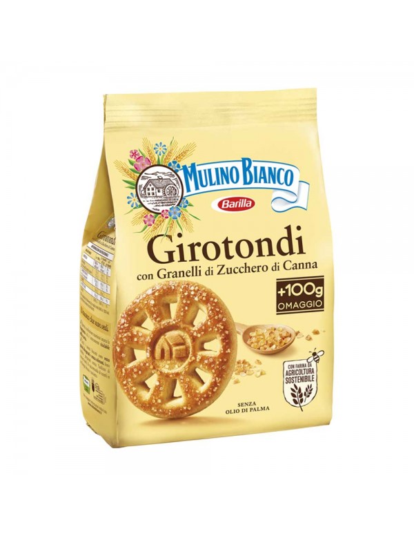Mulino Bianco - Μπισκότα 800gr Girotondi, 480 τμχ (παλέτα)