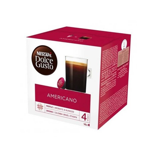Dolce Gusto - Αμερικάνικος Καφές 160g 16 κάψουλες, 432 τεμάχια (παλέτα)