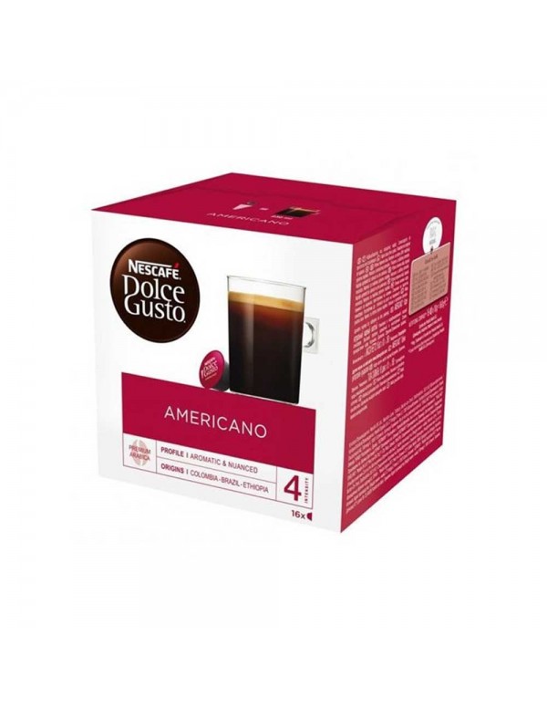 Dolce Gusto - Αμερικάνικος Καφές 160g 16 κάψουλες, 432 τεμάχια (παλέτα)