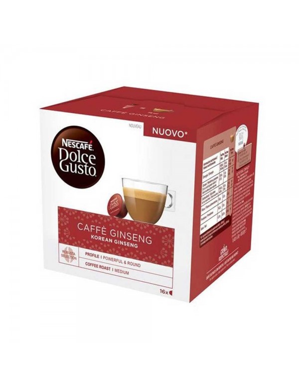 Dolce Gusto - Καφές με τζίνσενγκ 108,8g 16 κάψουλες, 432 τεμάχια (παλέτα)