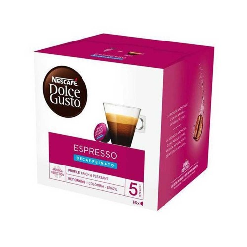 Dolce Gusto - Εσπρέσο ντεκαφεϊνέ 88g 16 κάψουλες, 432 τεμάχια (παλέτα)
