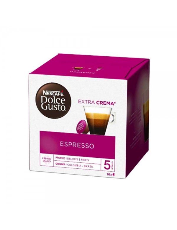 Dolce Gusto - Espresso Extra Crema 88g 16 κάψουλες, 432 τεμάχια (παλέτα)