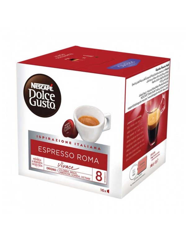 Dolce Gusto - Espresso Roma 99.2g 16 κάψουλες, 432 τεμάχια (παλέτα)