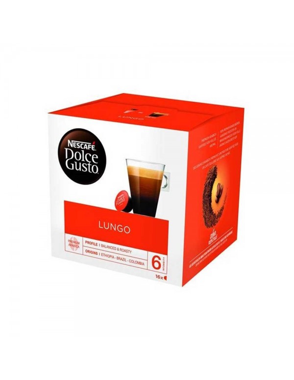 Dolce Gusto - Lungo Extra Crema 104g 16 καπάκια, 432τμχ (παλέτα)