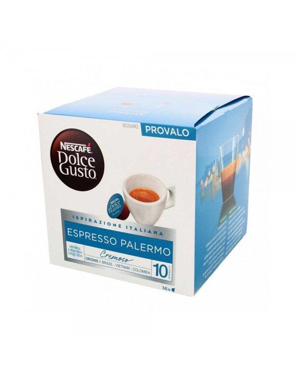 Nescafè - Dolce Gusto Espresso Palermo 112g 16 καπάκια, 432 τμχ (παλέτα)