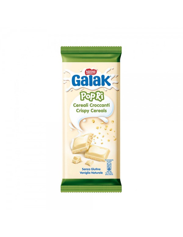 Galak - PopRi Bar Λευκή Σοκολάτα 90gr, 6552τμχ (παλέτα)