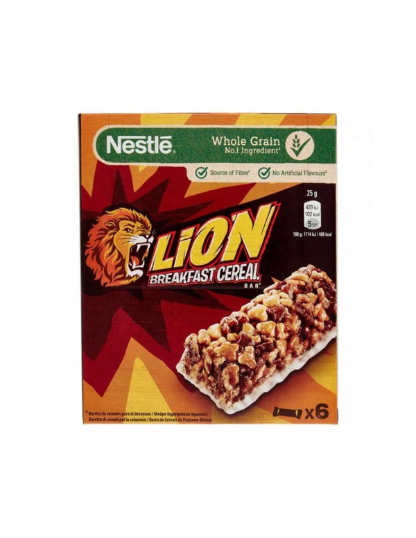 Lion - Μπάρα Δημητριακών 6x25gr, 768 τεμάχια (παλέτα)