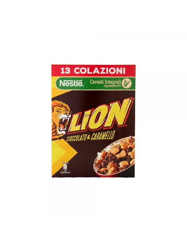 Lion - Δημητριακά 400γρ Σοκολάτα & Καραμέλα, 384 τεμάχια (παλέτα)