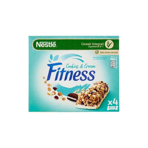 Nestlè - Μπάρες Δημητριακών Fitness 4x23,5g Cookies & Cream, 1176 τεμάχια (παλέτα)