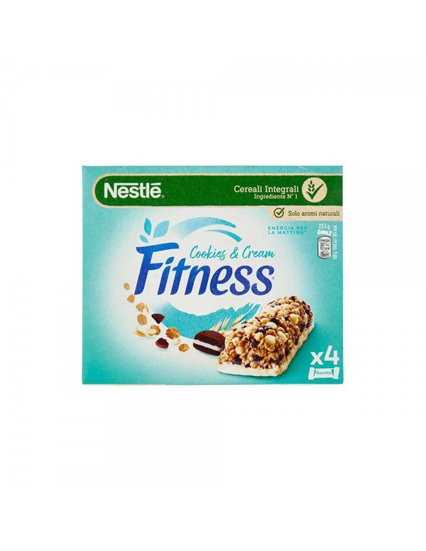 Nestlè - Μπάρες Δημητριακών Fitness 4x23,5g Cookies & Cream, 1176 τεμάχια (παλέτα)