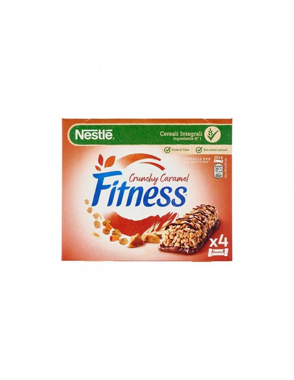 Nestlè - Fitness Bars Cereal 4x23,5g Crunchy Caramel, 1176pcs (pallet)