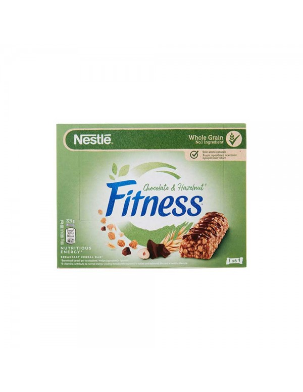 Nestlè - Μπάρες Γυμναστικής Delice Δημητριακών 6x22,5gr Φουντούκι, 864 τεμάχια (παλέτα)