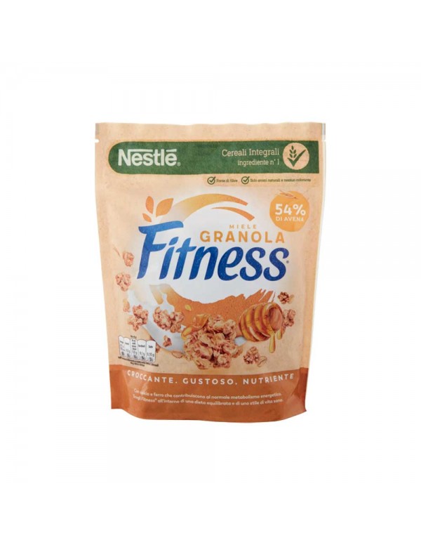 Nestlè - Fitness Granola με μέλι και τραγανά δημητριακά 300γρ, 448 τεμάχια (παλέτα)