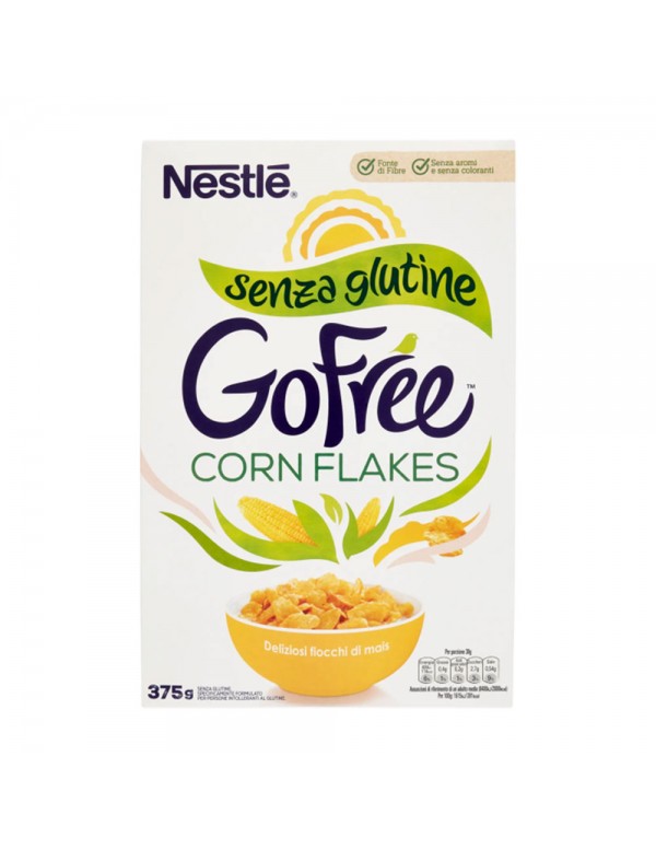 Nestlè - Go Free Δημητριακά Χωρίς Γλουτένη 375gr, 180τμχ (παλέτα)