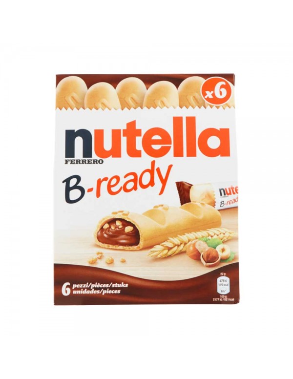 Nutella - B-Ready 6 τεμάχια 132γρ, 1152 τεμάχια (παλέτα)
