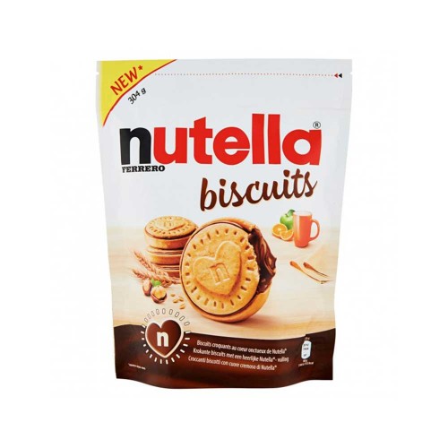 Nutella - Μπισκότο 304γρ, 640 τεμάχια (παλέτα)