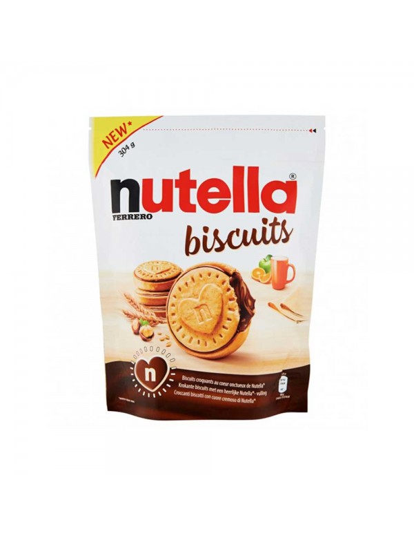 Nutella - Μπισκότο 304γρ, 640 τεμάχια (παλέτα)