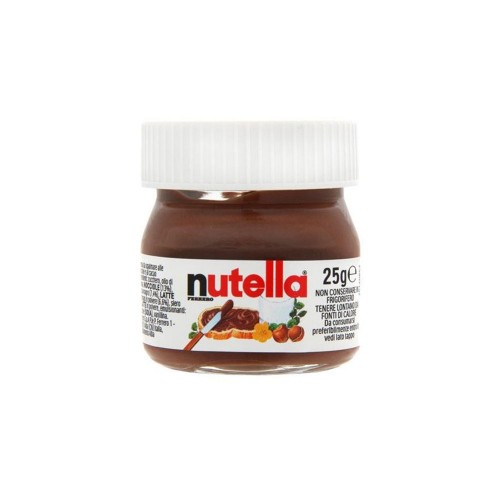  Nutella - Βάζο 25γρ, 9216 τεμάχια (παλέτα)