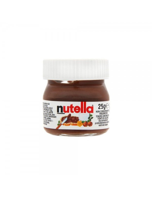  Nutella - Βάζο 25γρ, 9216 τεμάχια (παλέτα)