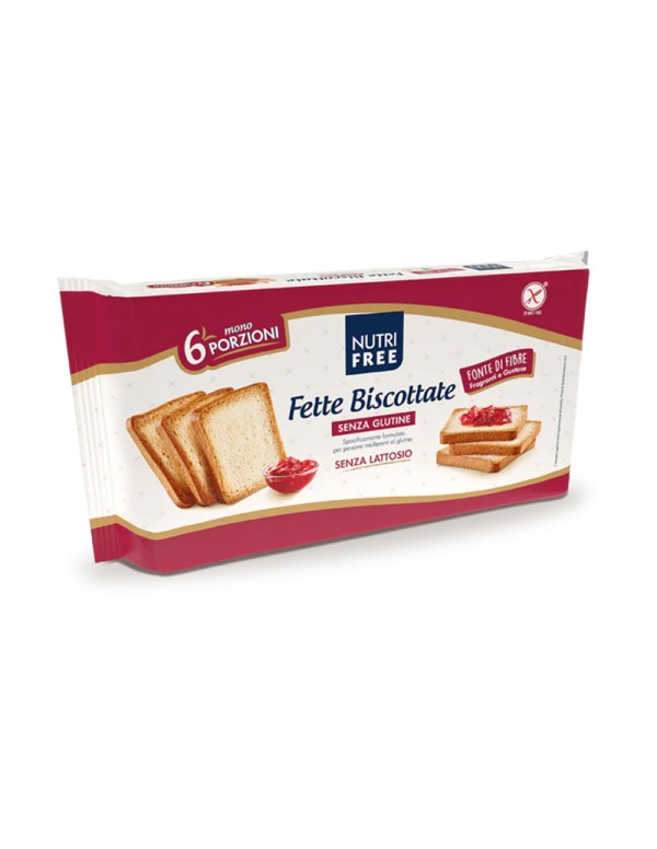 Nutrifree - Φρυγανιές Fette 225gr, 540τμχ (παλέτα)