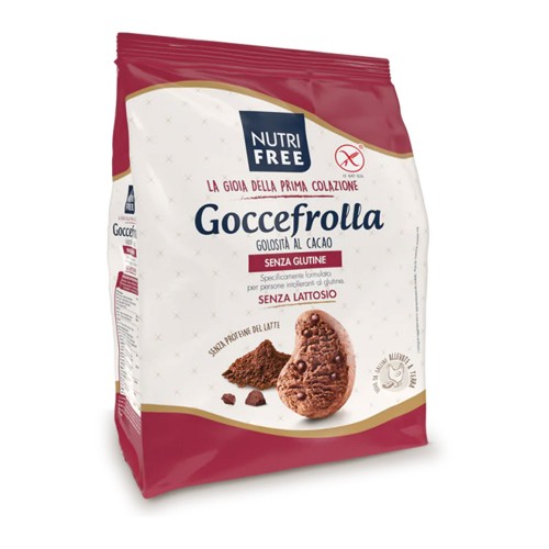 Nutrifree - Μπισκότα Goccefrolla Gluttony με Κακάο 400γρ, 288τμχ (παλέτα)