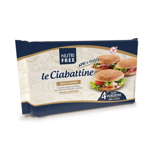 Nutrifree - Ψωμί Ciabattine 200gr, 390pcs (pallet)