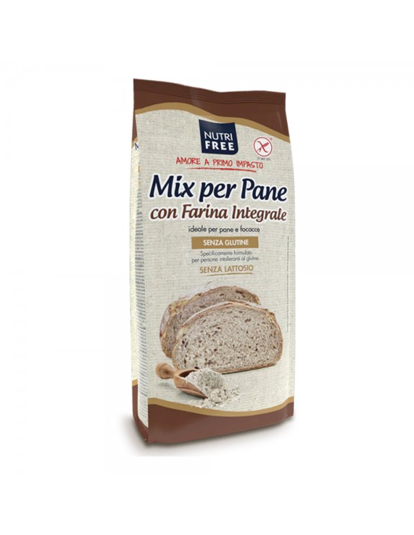 Nutrifree - Μίγμα για ψωμί ολικής αλέσεως 1000gr, 240τμχ (παλέτα)