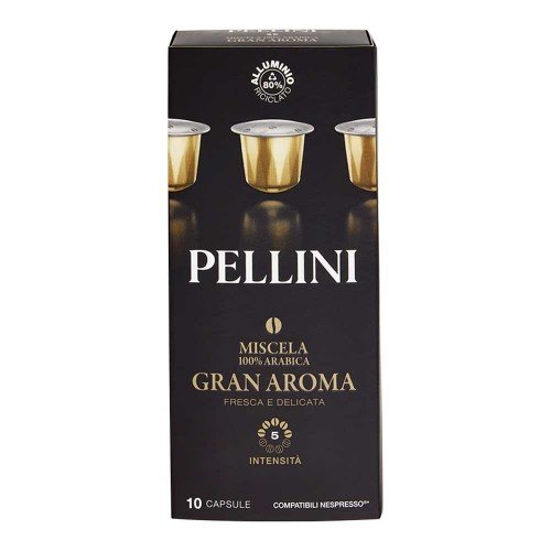 Pellini - 10 Caps 55gr Gran Aroma Comp. Nespresso, 3300 τμχ (παλέτα)