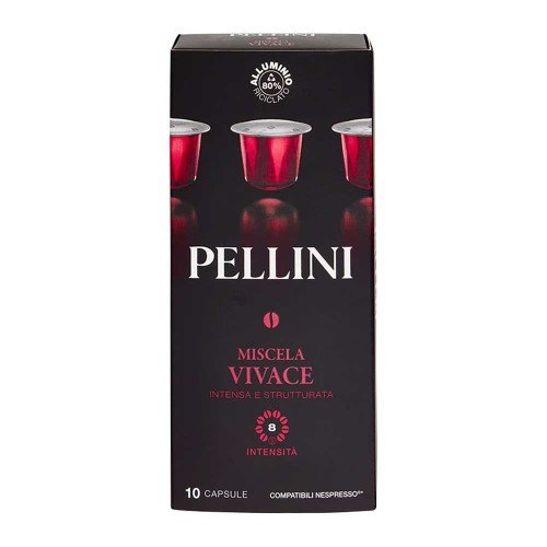 Pellini - 10 Caps 55gr Vivace Comp. Nespresso, 3300 τμχ (παλέτα)