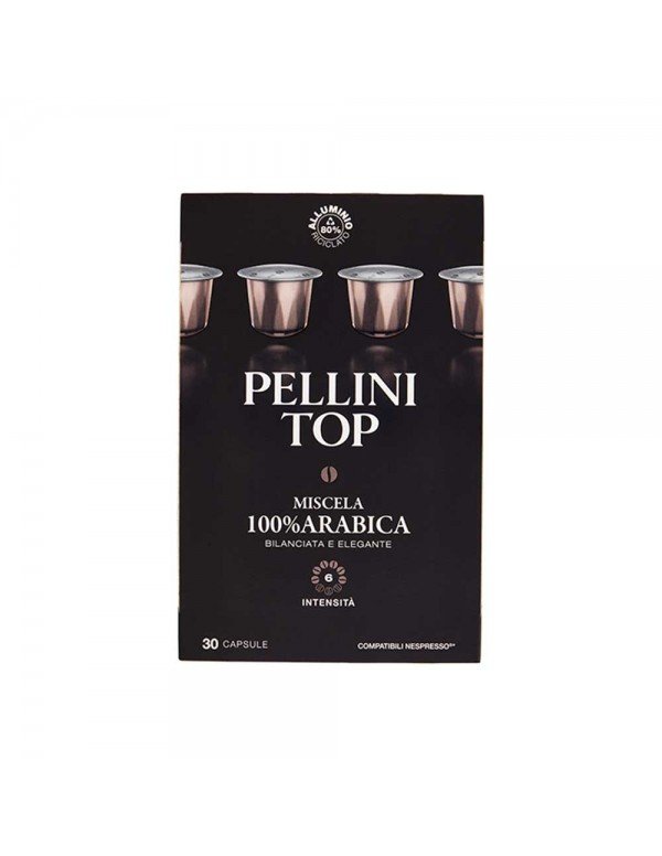 Pellini - 30 Κάψουλες 165gr Κορυφαίας Συμπίεσης Nespresso, 1200 τεμάχια (παλέτα)