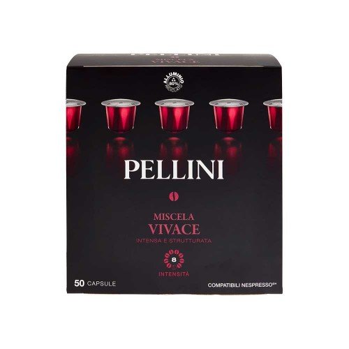 Pellini - 50 Caps 275gr Cremoso Comp. Nespresso, 700 τμχ (παλέτα)