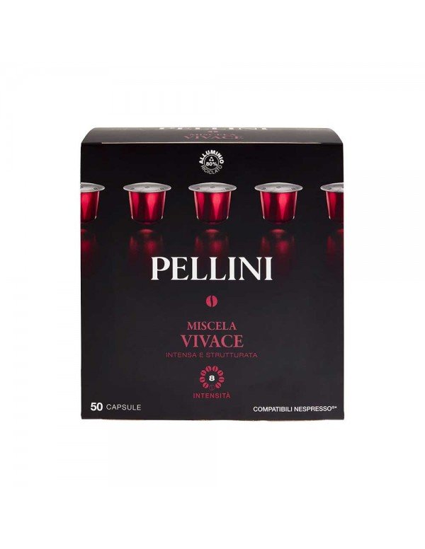 Pellini - 50 Caps 275gr Cremoso Comp. Nespresso, 700 τμχ (παλέτα)