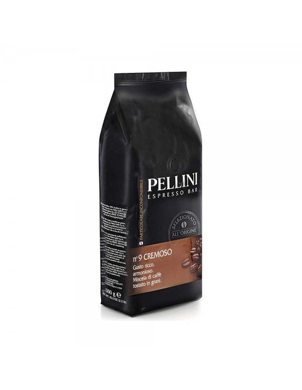 Pellini - Κόκκοι καφέ 1000γρ Νο. 9 Κρεμώδης, 432 τεμάχια (παλέτα)