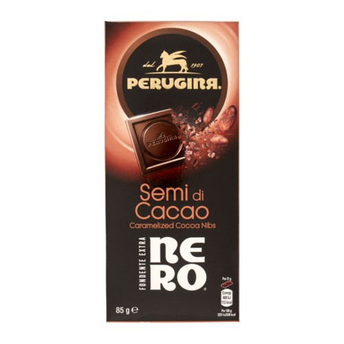 Perugina - Dark Bar Cocoa Nibs 85gr, 4800τμχ (παλέτα)