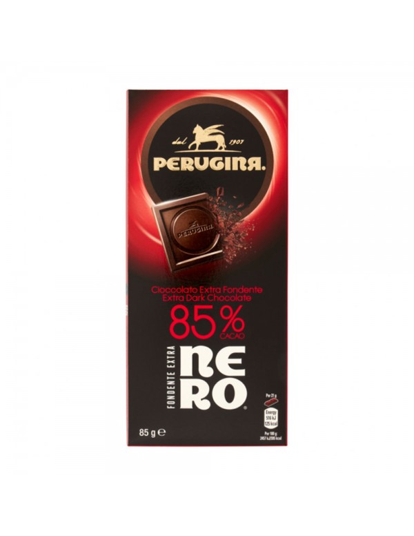 Perugina - Ταμπλέτα Μαύρης Σοκολάτας 85% 85gr, 4800τμχ (παλέτα)