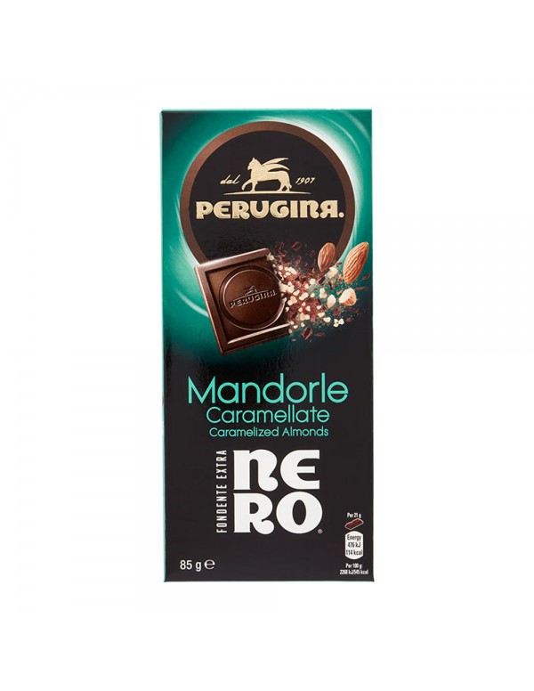 Perugina - Dark Tablet Καραμελωμένα Αμύγδαλα 85gr, 4800τμχ (παλέτα)